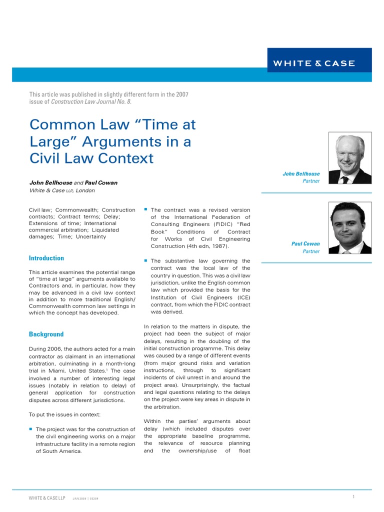 Article CommonLaw TimeatLarge v2 | PDF | Law | Finance & Money Management