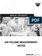 Air Volume Measurement Meter