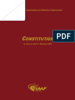 IAAF Constitution PDF