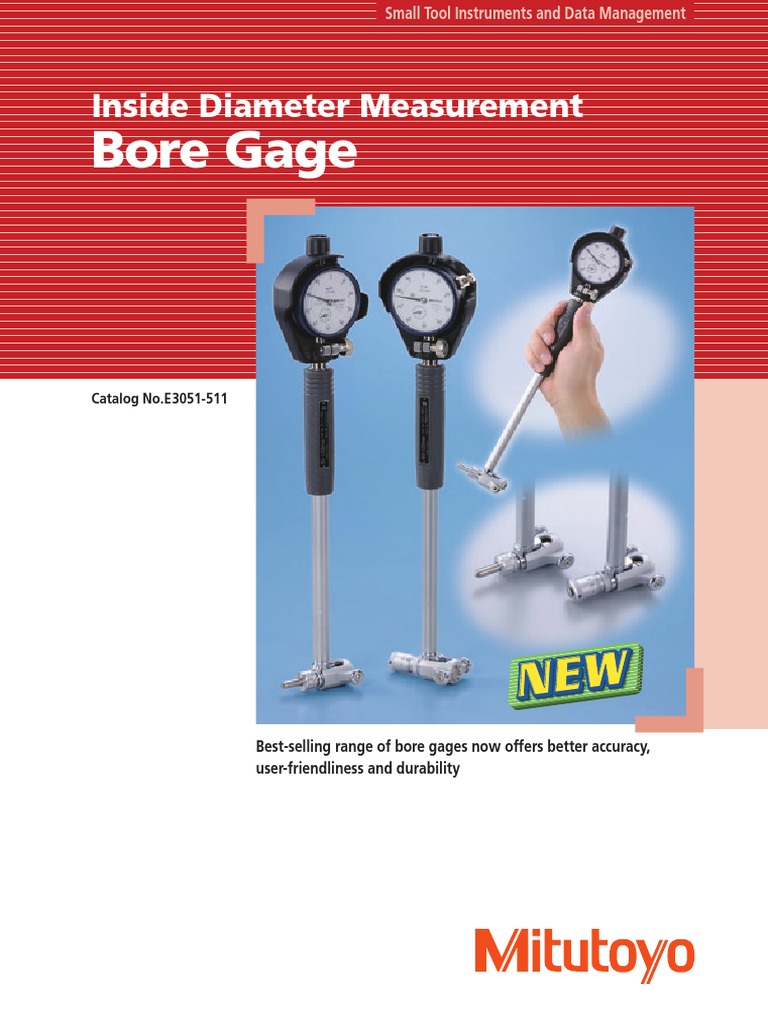Bore Gage: Inside Diameter Measurement | PDF | Scientific