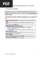 MS Access 2010 Example v2 PDF