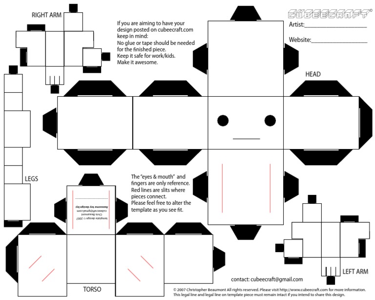 Cubeecraft Template