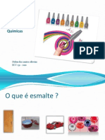 Esmaltes de unha e suas composições