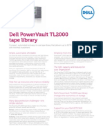 PowerVault TL2000 Tape Library Spec Sheet