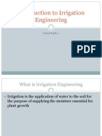Introduction To Irrigation Engineering