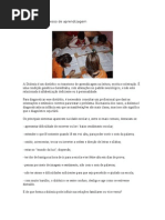 Dislexia e o Processo de Aprendizagem