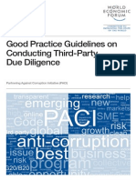 WEF PACI ConductingThirdPartyDueDiligence Guidelines 2013