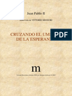 12-CRUZANDO EL UMBRAL DE LA ESPERANZA Juan Pablo II PDF