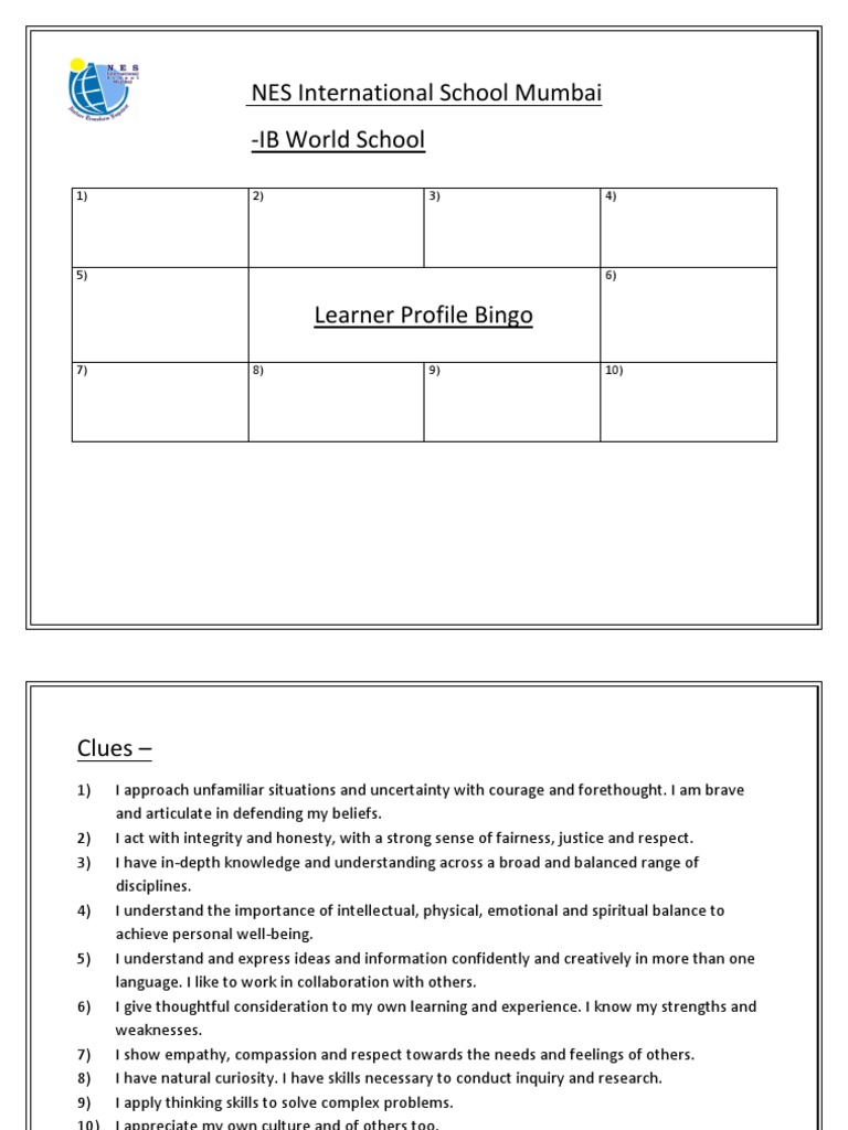 NES International School Mumbai IB World School PDF
