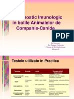 Diagnostic Imunologic in Bolile Animalelor de Companie-Canide