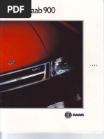 USA - 1992 Saab 900 Brochure