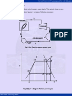 Rankine Cycle Vapour Power