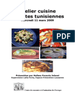 Atelier Cuisine Tunisienne 11-03-09