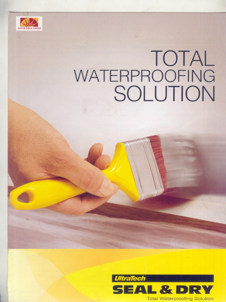 Seal&dry.pdf Water Mortar (Masonry)