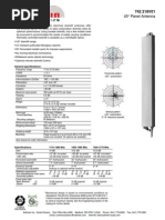 Datasheet 80010992 | PDF | Decibel | Antenna (Radio)
