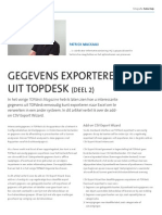 Gegevens Exporteren Uit TOPdesk (Deel2)