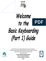 Basic Keyboarding Part 1