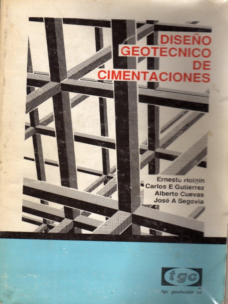 Diseño Geotecnico de Cimentaciones (TGC) | PDF