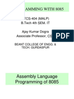 8085 Micorprocessor