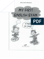 My First English Exam