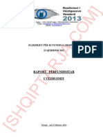 KVV - Raport Perfundimtar - 27 Shtator2013