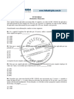 Matemática Financeira Petrobras