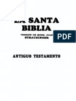 Santa Biblia Straubinger Antiguo Testamento