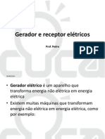 Aula 14 - Gerador e receptor elétricos