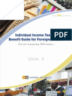 Individual Income Tax and Benefit Guide for Foreigners 2009