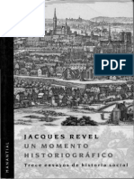 Jacques Revel. Un momento Historiográfico