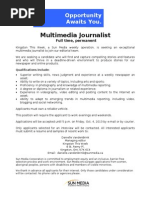 Download Multimedia Journalist - Kingston This Week by danielleinygk SN172221268 doc pdf