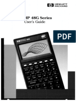 HP 48GX Manual