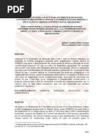 educação para a paz