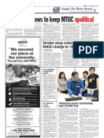 Thesun 2009-07-06 Page04 Rajasegaran Vows To Keep Mtuc Apolitical