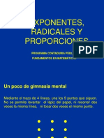 Plataforma Razones y Proporciones