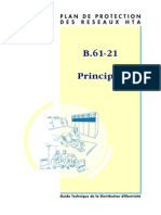 B.61-21 Plan de Protection Des Reseaux HTA