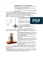 El Descubrimiento de La Electricidad