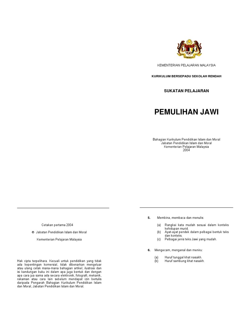 Pemulihan Jawi Ok Pdf