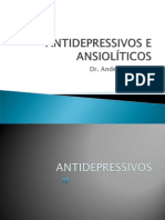 Antidepressivos e ansiolíticos mais utilizados