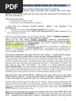 Download The Laugh of the Medusa Main Ideas by kensasha SN172281778 doc pdf