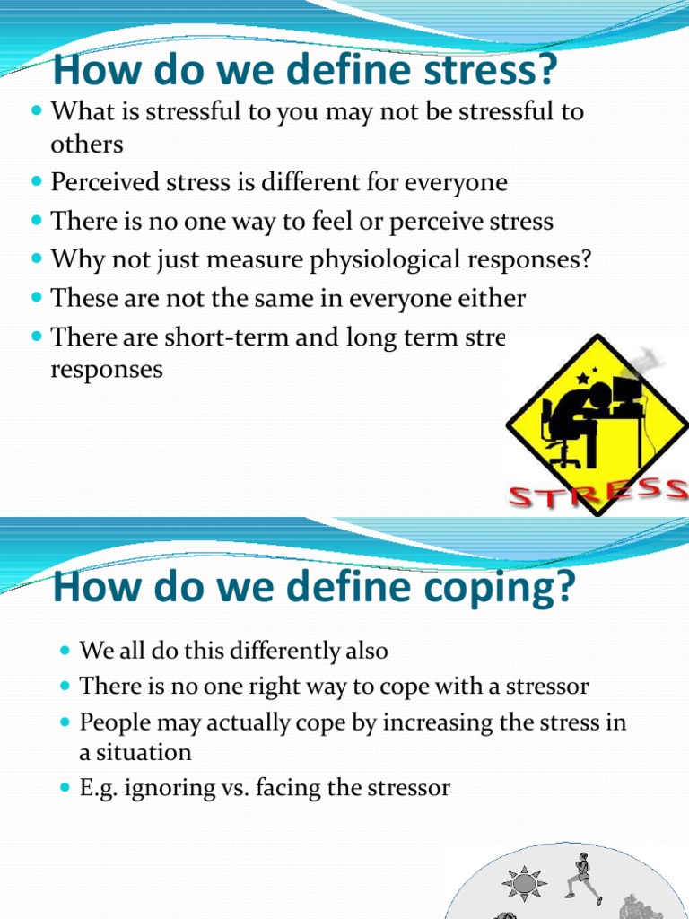 How Do We Define Stress? | PDF | Adrenal Gland | Stress (Biology)