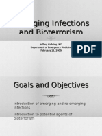 Emerging Infections and Bioterrorism