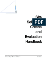 Site Selection Criteria Guide for Museums