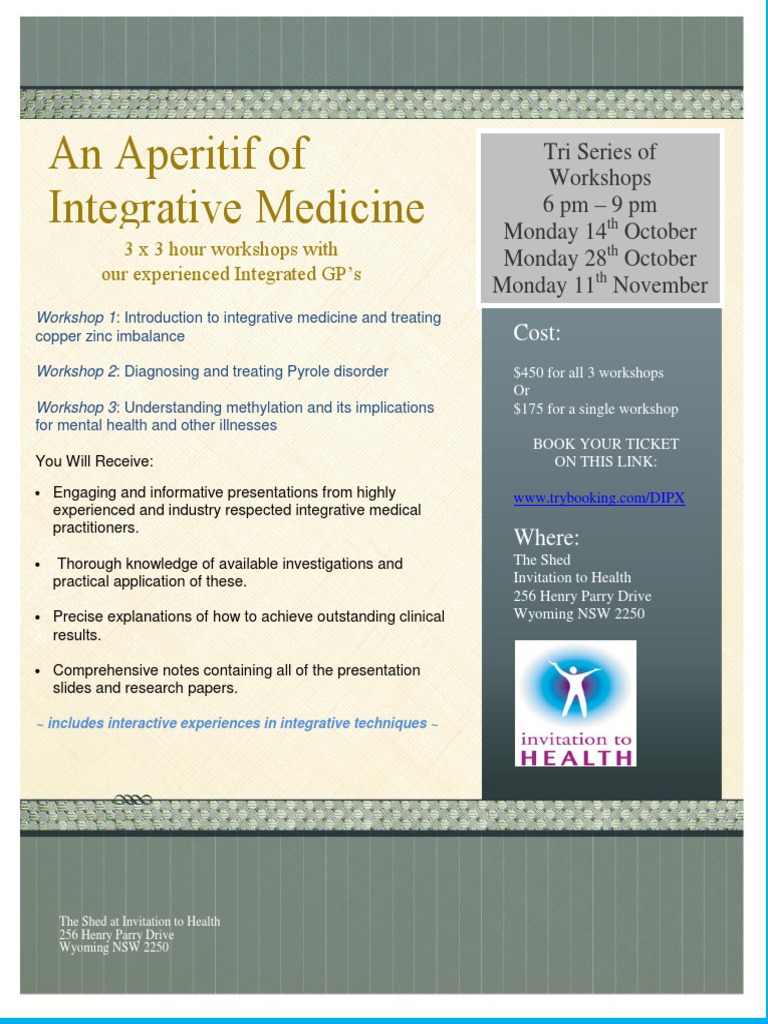 Integrative Medicine PDF Alternative Medicine General