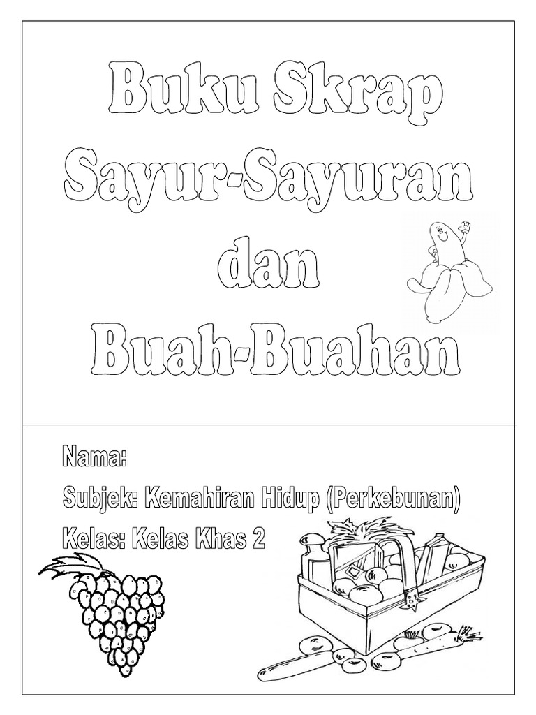 Muka Depan Buku Skrap Pdf