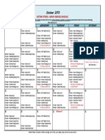 October 2013 Schedule - FINAL