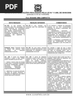 Processo Penal 2008 Alterações - quadro da alteração legislativa - teoria da prova-2
