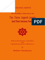 Bhikkhu Nyanadassana Ratana Sutta The Three Superb Jewels