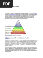 Teoria de Maslow