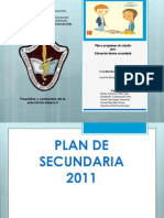 Plan y Prog Secundaria 2011